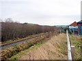 SN5980 : Vale of Rheidol Railway track by John Lucas