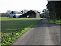 Home Farm on the small road to Knowlton Park