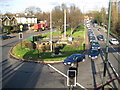 TQ2172 : A3 Robin Hood Roundabout by Nigel Cox