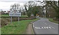 Stoke Road enters Stoke Golding