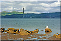 Firth of Clyde from beach at Innellan, Cowal Peninsula