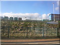 Mansfield Woodhouse Station View towards Bus Depot