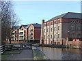 New and old alongside the Canal