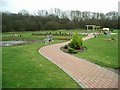 SK6666 : Sherwood Forest Crematorium memorial garden by Lynne Kirton