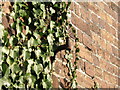 Metal Bracket on old railway bridge