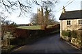 SX7176 : Lane past Mill House, Widecombe by Derek Harper