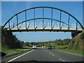 NZ3152 : Bridge on Approach to Biddick Hall roundabout by Dianne Snowdon