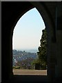 Stroud cemetery chapel, porte-cochere, Bisley Road, Stroud