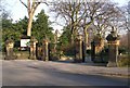 Entrance to West Royd Park - New Street, Farsley