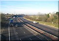 M25 Motorway near Broad Colney