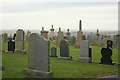 NJ8848 : Cemetery beside the Culsh Monument by Des Colhoun
