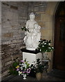 Parish Church of St Nicholas with St John & St Michael, Newchurch, The Burges Madonna