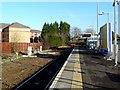 East Kilbride station, empty of trains