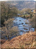 SD2091 : River Duddon south of Ulpha by Andrew Hill
