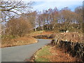 SD1988 : Looking up the steep Duddon valley lane by Andrew Hill
