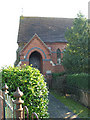 Porch and entrance to Hartpury Methodist Church