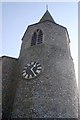 Clock on Church Tower at Croxton