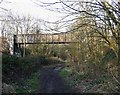 Bridge over  old Railway Trackbed, Wolverhampton