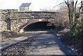 Road Bridge over disused Railway Line - New Road