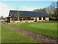 The clubhouse at Ashkirk Golf Course