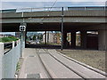 Tram Line at Waddon New Road