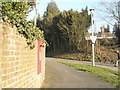 Post box at Heath Road Junction