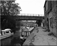 SD8842 : Foulridge Wharf, Leeds and Liverpool Canal by Dr Neil Clifton