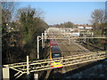 West Coast Main Line railway in Watford