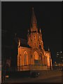 Newport: St. Paul?s church floodlit