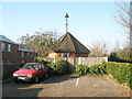 Hexagonal outbuilding at The Old Workhouse