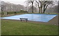 Empty Paddling Pool - Manor Heath Park, Halifax