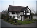 SO7598 : Half-timbered house at Stableford by Row17