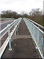 Crossing the Severn via Haw Bridge