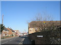 Looking northwards up Claremont Road