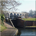 Wolverhampton Locks No 17 and Viaduct