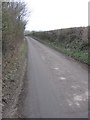 SS9872 : The road from Llanmihangel to Cowbridge by HelenK