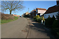 Looking up School Hill, Sproxton