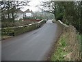 Looking S along Culverhay towards Compton Dando