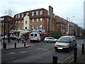 Manor Road, junction with Memorial Avenue, London E15