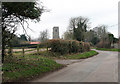 View northwest towards Griston