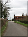 View east along Vicarage Road