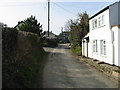 Looking SW along Chapel Lane