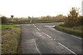 SP6710 : Road junction near Hornage Farm by Shaun Ferguson