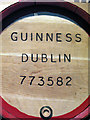 O1433 : Barrel display, Guinness Storehouse by Lisa Jarvis