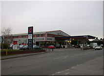 TL4155 : Pace service station, Wimpole Road by Keith Edkins