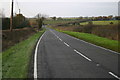 The B4011 heading towards Oakley