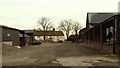 A view of Wick Farm from Church Road, the B.1026