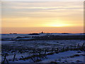 Sunset Over Snowfields