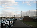 Port Solent Marina in February