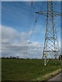 Pylons across the plain